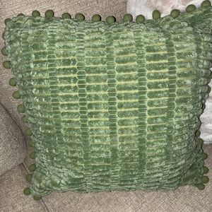 Topfinel Sage Green Decorative Throw Pillows Covers 18x18 Set of 4 EUC